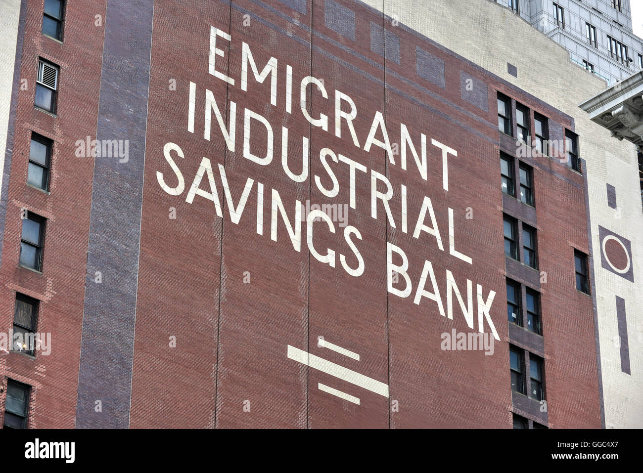 New York City June 29, 2016 Emigrant Industrial Savings Bank Logo