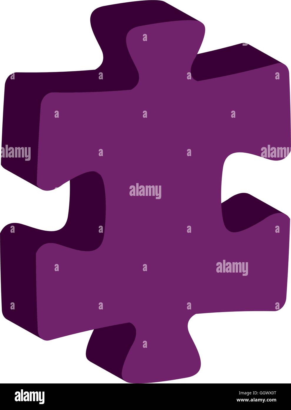 Puzzle Jigsaw Game Figure Icon Vector Graphic Stock Vector Image Art