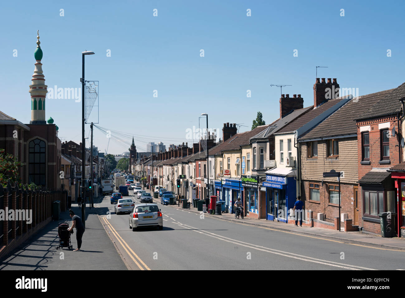 Stoney Stanton Road, Coventry, UK Stock Photo, Royalty Free Image