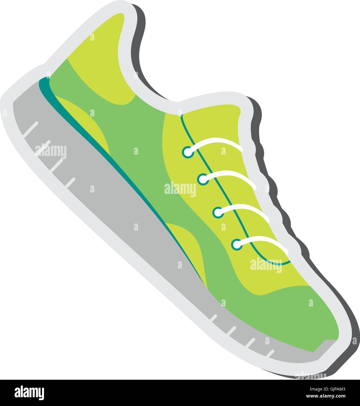 running shoes icon Stock Vector Art & Illustration, Vector Image