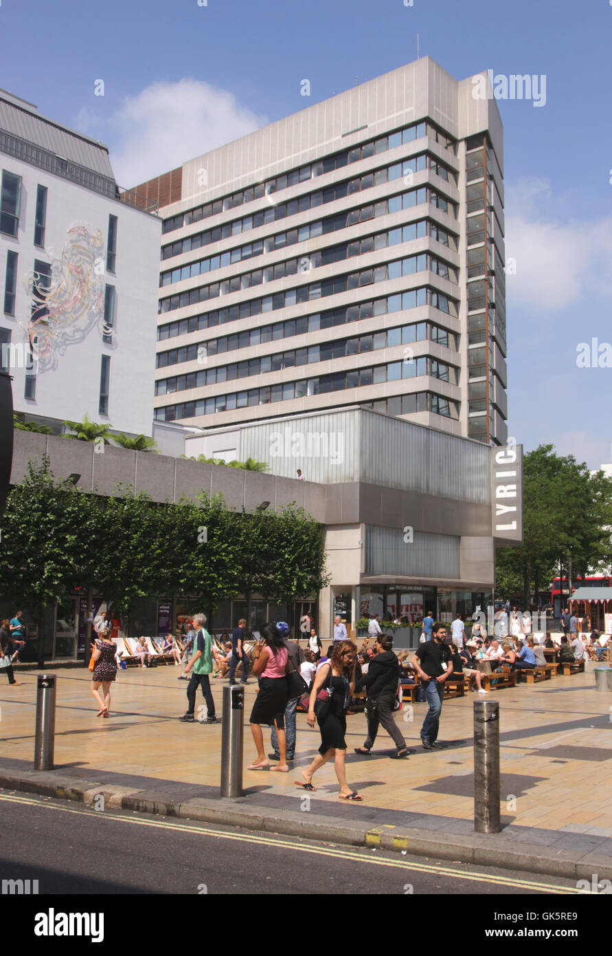Lyric Theatre Hammersmith London Stock Photo, Royalty Free Image