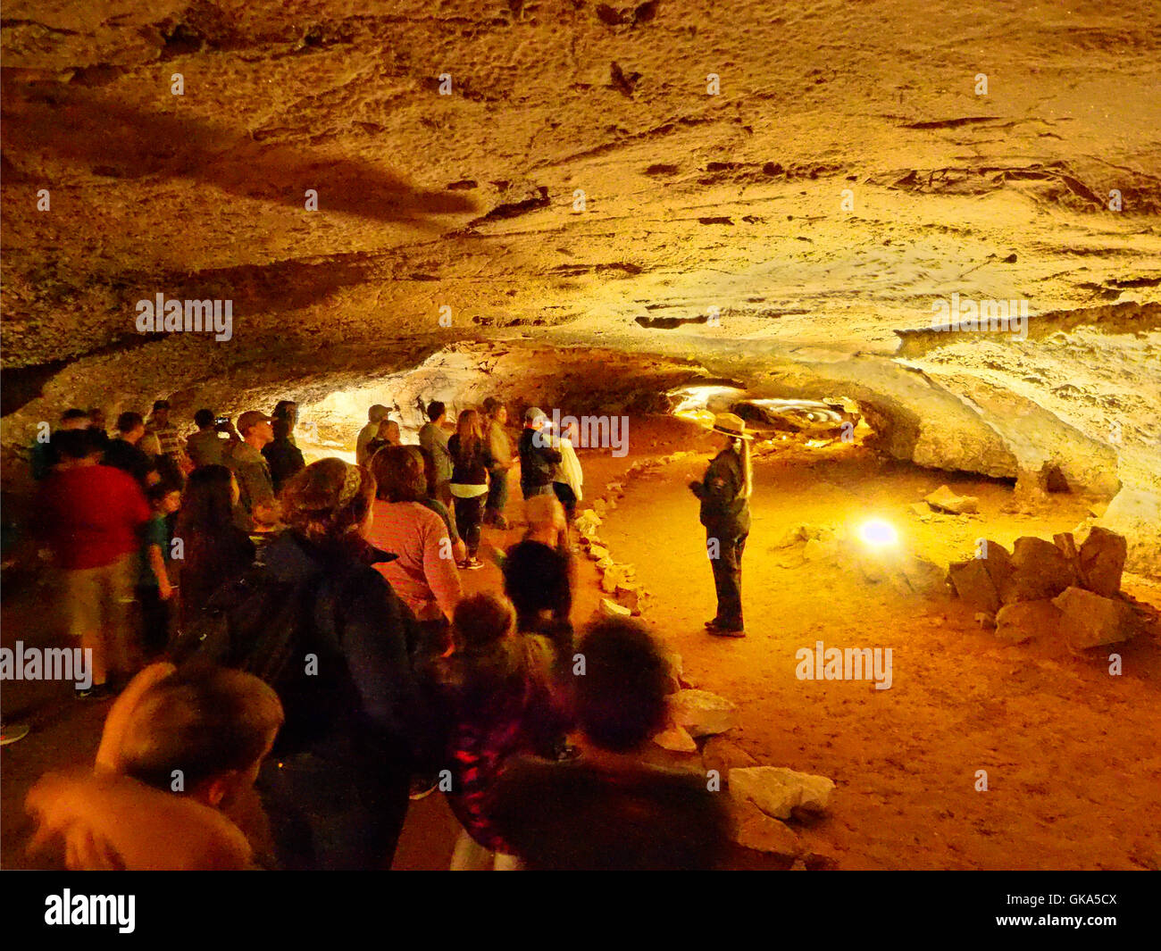 Cleveland Avenue Tour, Mammoth Cave National Park, Park City Stock