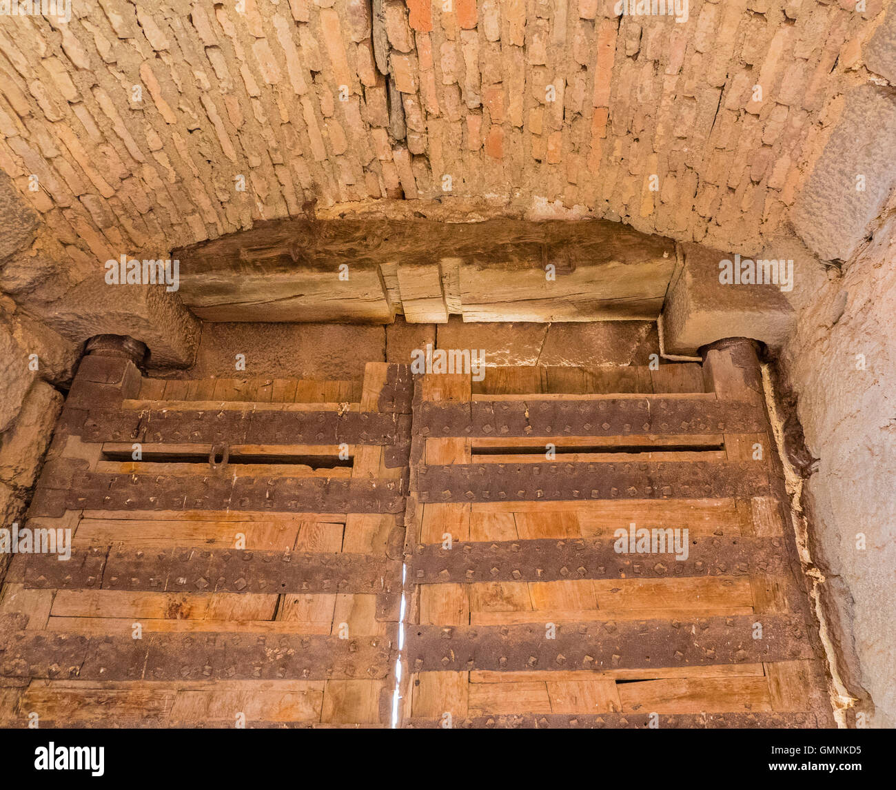Castle Door Hinges & Hinge From Middle Ages