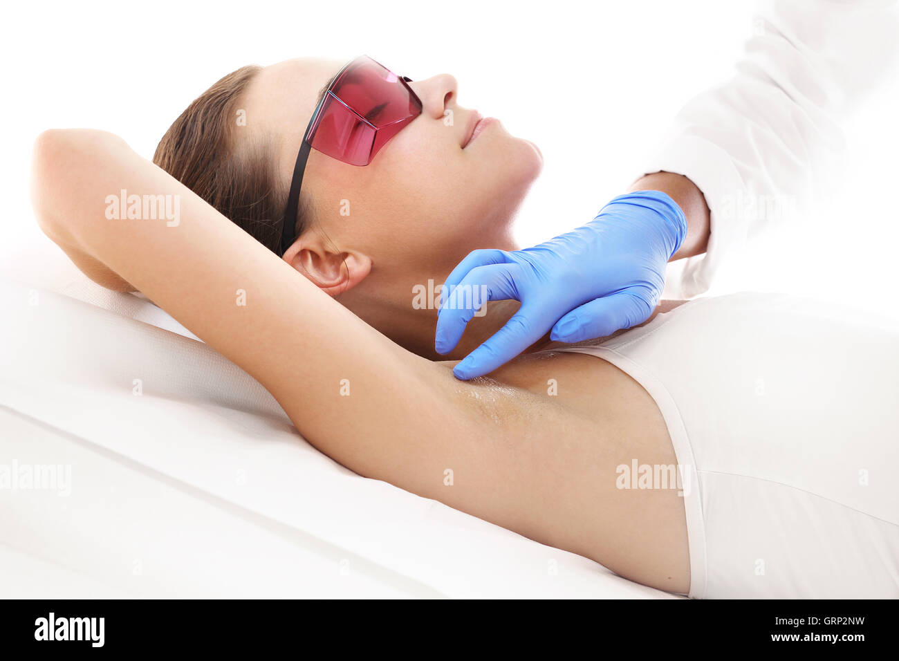 Laser Hair Removal Armpits Stock Photo Royalty Free Image
