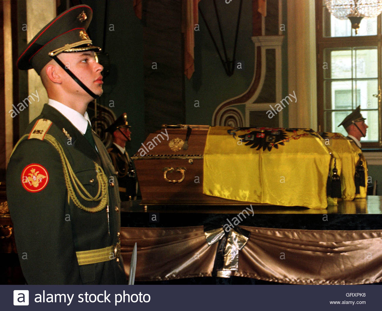 Image result for The Russian last Tsars remains funeral ceremony