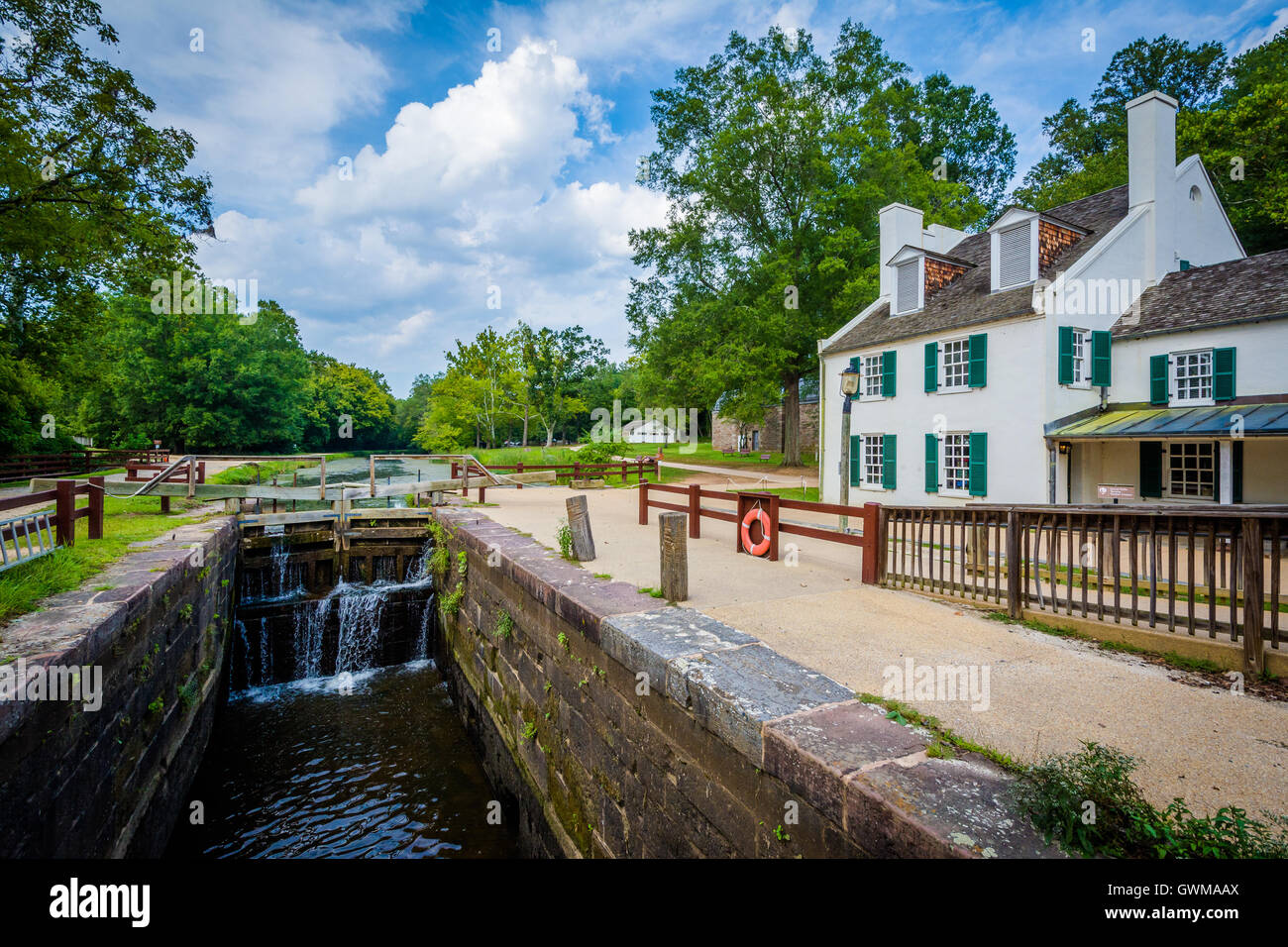 The Great Falls Tavern Visitor Center At Chesapeake Ohio Canal National Historical Park