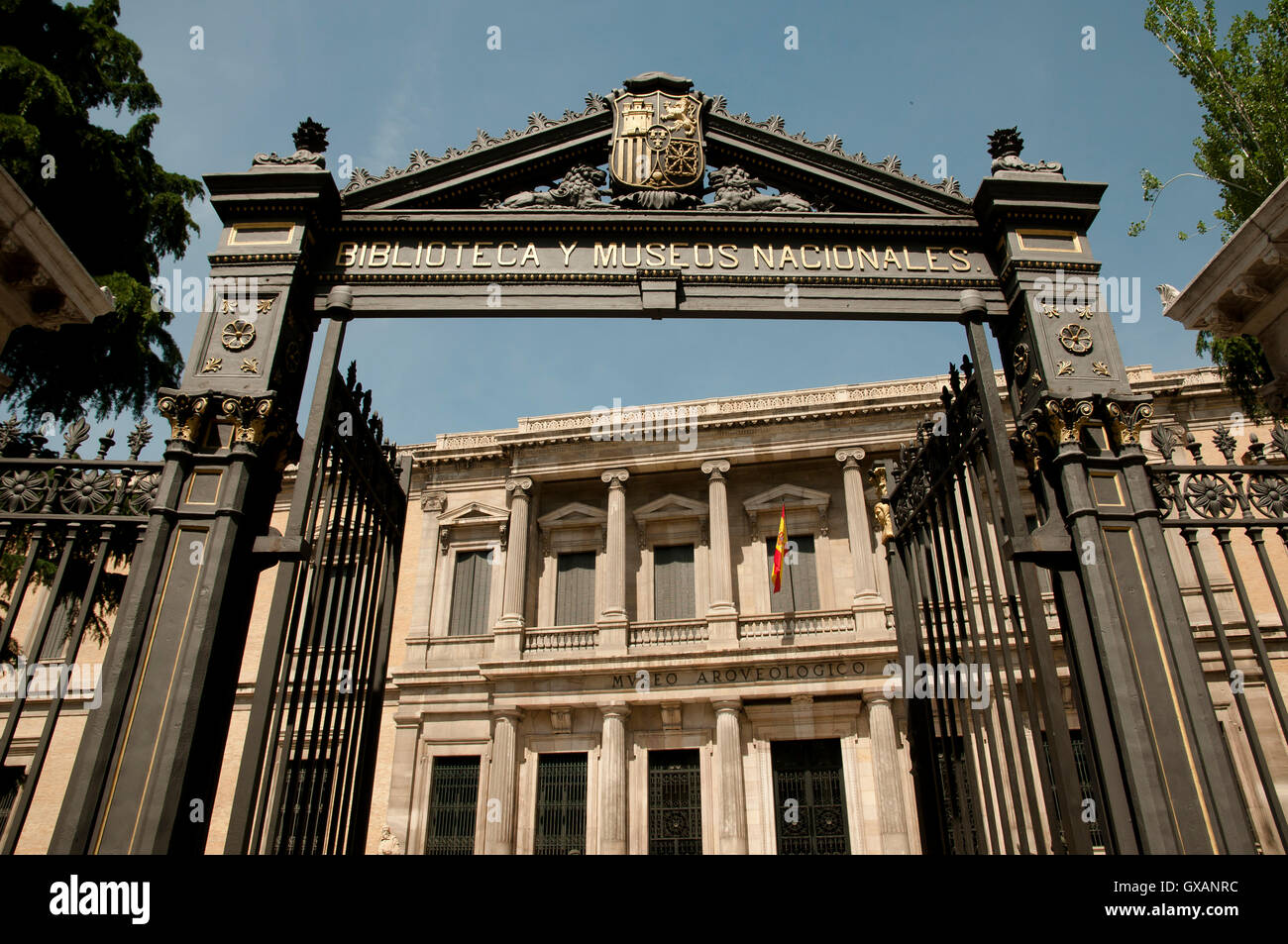 National Archaeological Museum - Madrid - Spain Stock Photo, Royalty ...