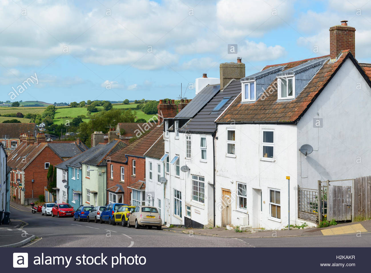 Castle Hill, Axminster, Devon, England, UK Stock Photo, Royalty Free Image 122127371 Alamy