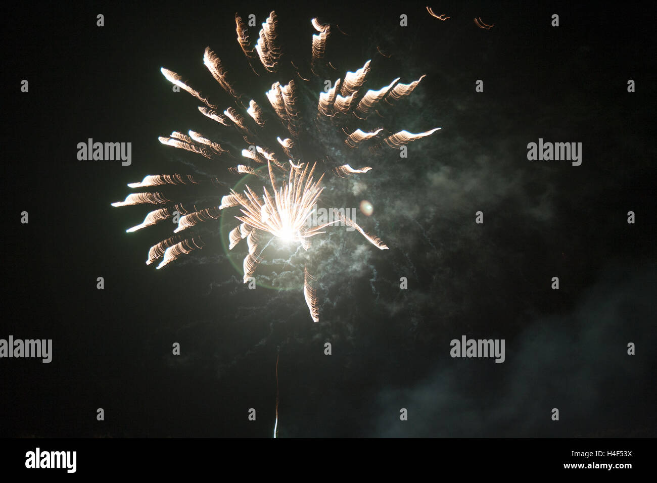 Wrotham Village festival of light and music Kent England UK Stock Photo, Royalty Free Image