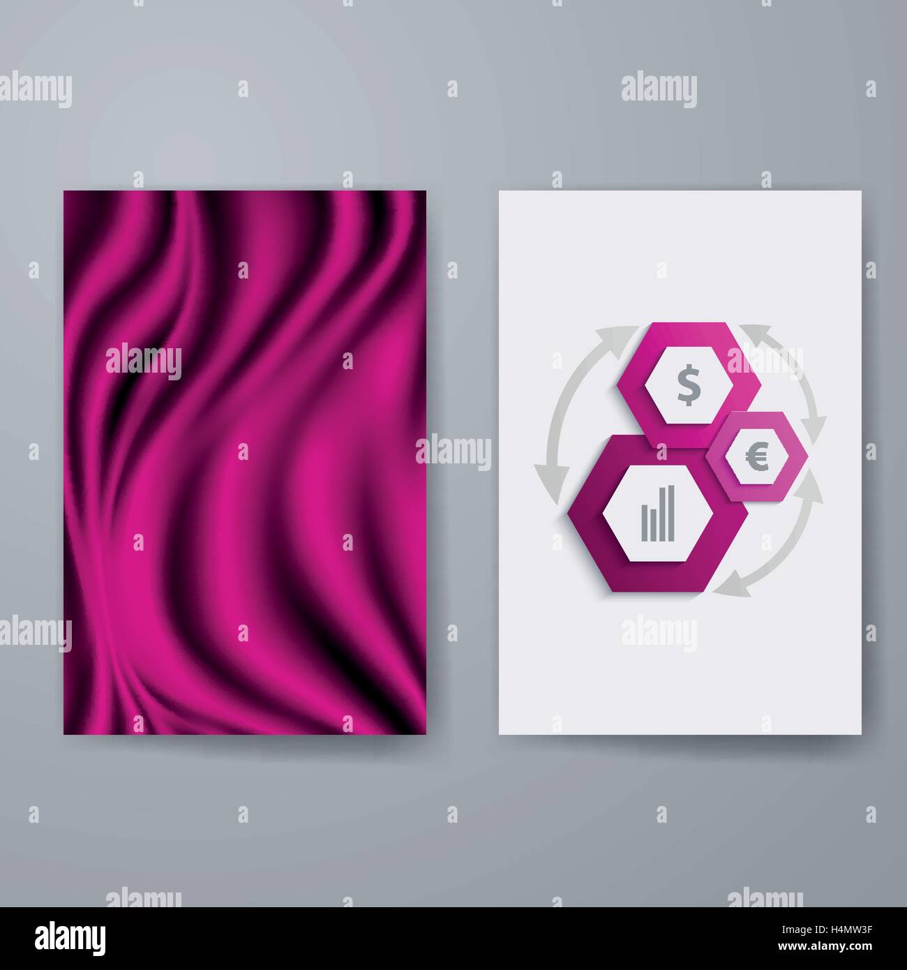 Set Of Vector Brochure Flyer Design Stock Vector Image Art Alamy