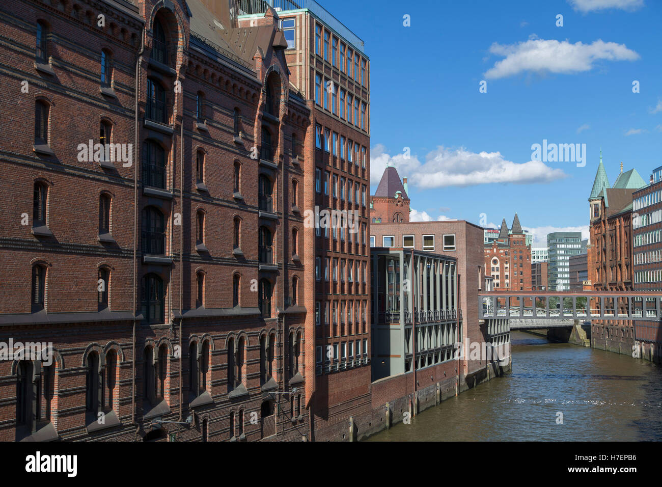 Warehouses Of Speicherstadt Unesco World Heritage Site Hamburg