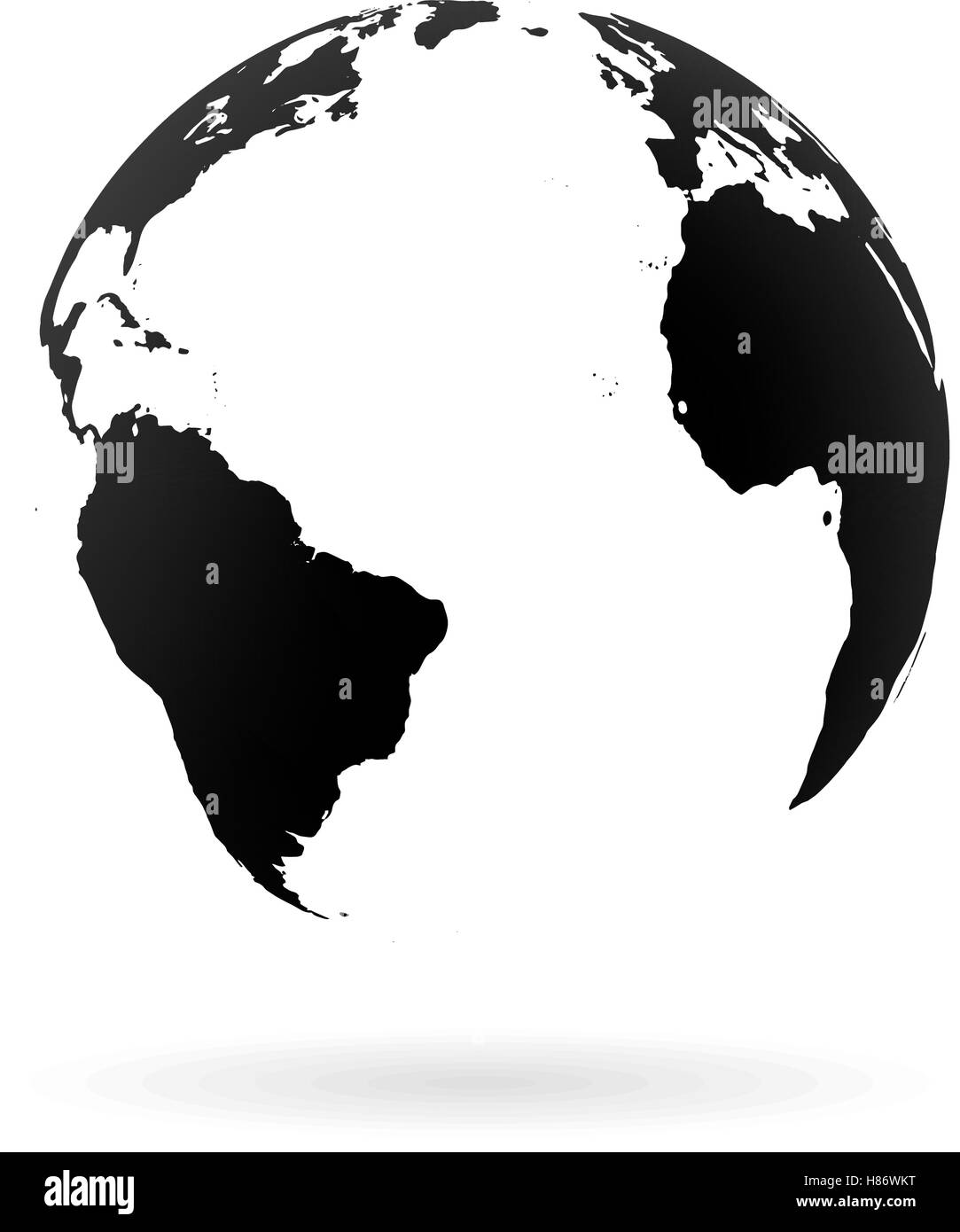 highly-detailed-earth-globe-symbol-north