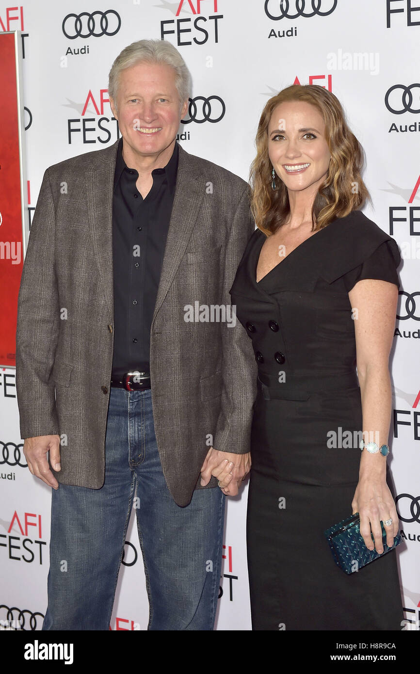 Hollywood, California. 14th Nov, 2016. Bruce Boxleitner and his wife