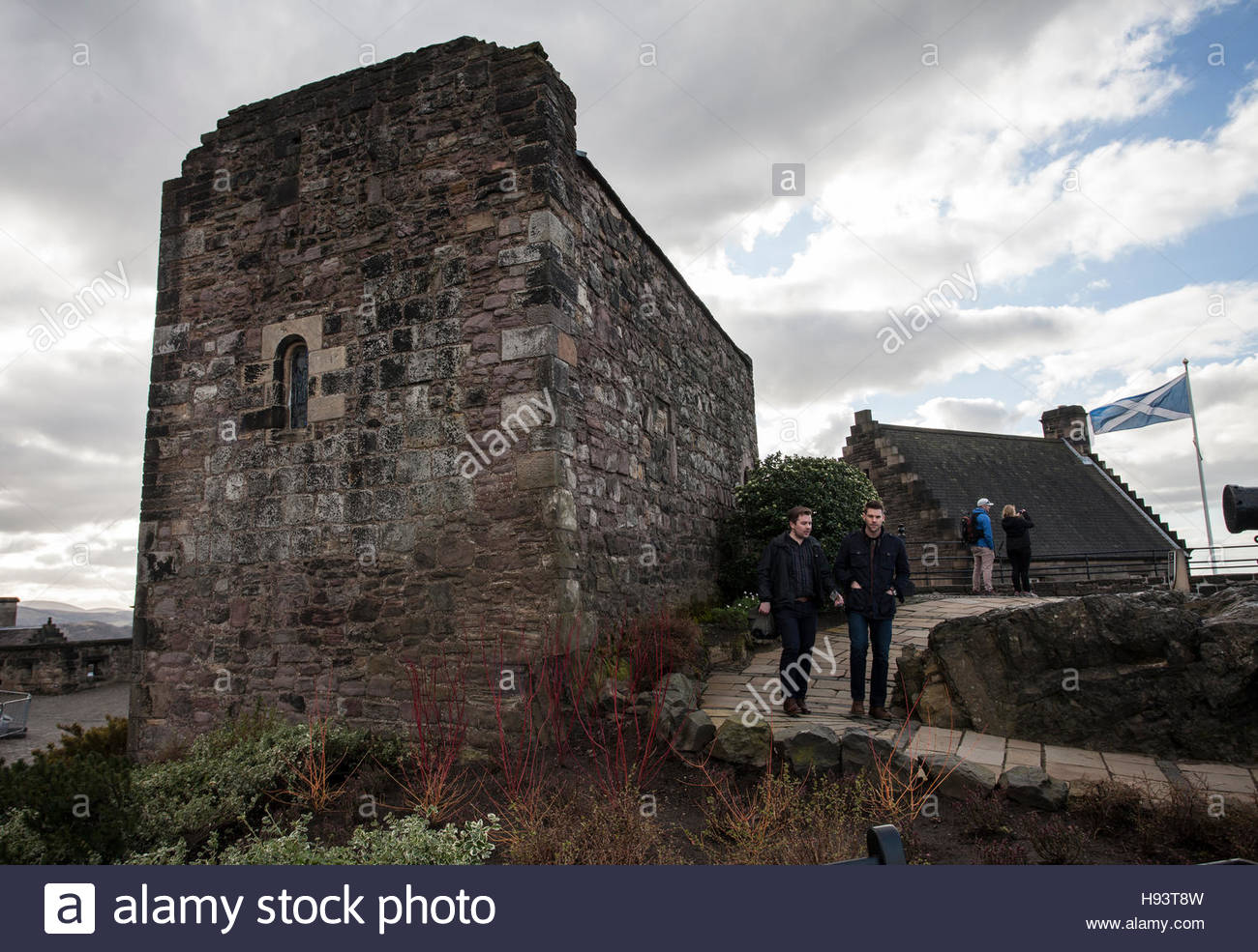 St.Margaret's Chapel, Edinburgh Castle, Edinburgh, Scotland, UK © Stock