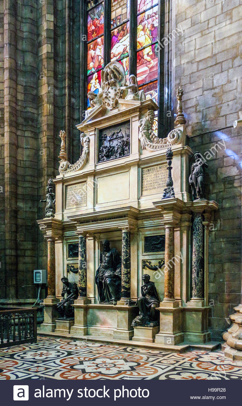 Duomo di Milano Interior Stock Photo, Royalty Free Image 126220144 Alamy