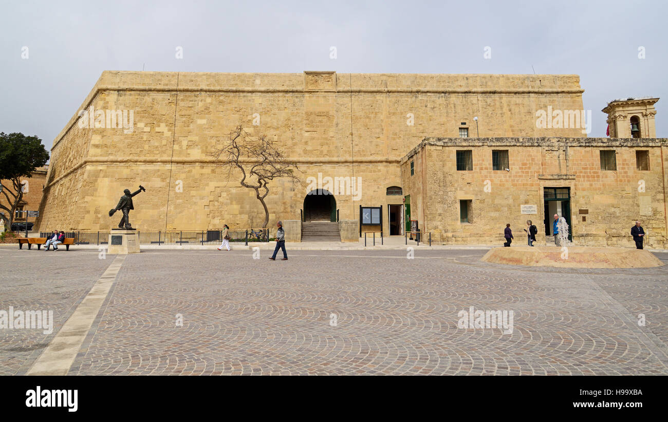 Saint James Cavalier, Valletta, Malta Stock Photo 126222750 Alamy