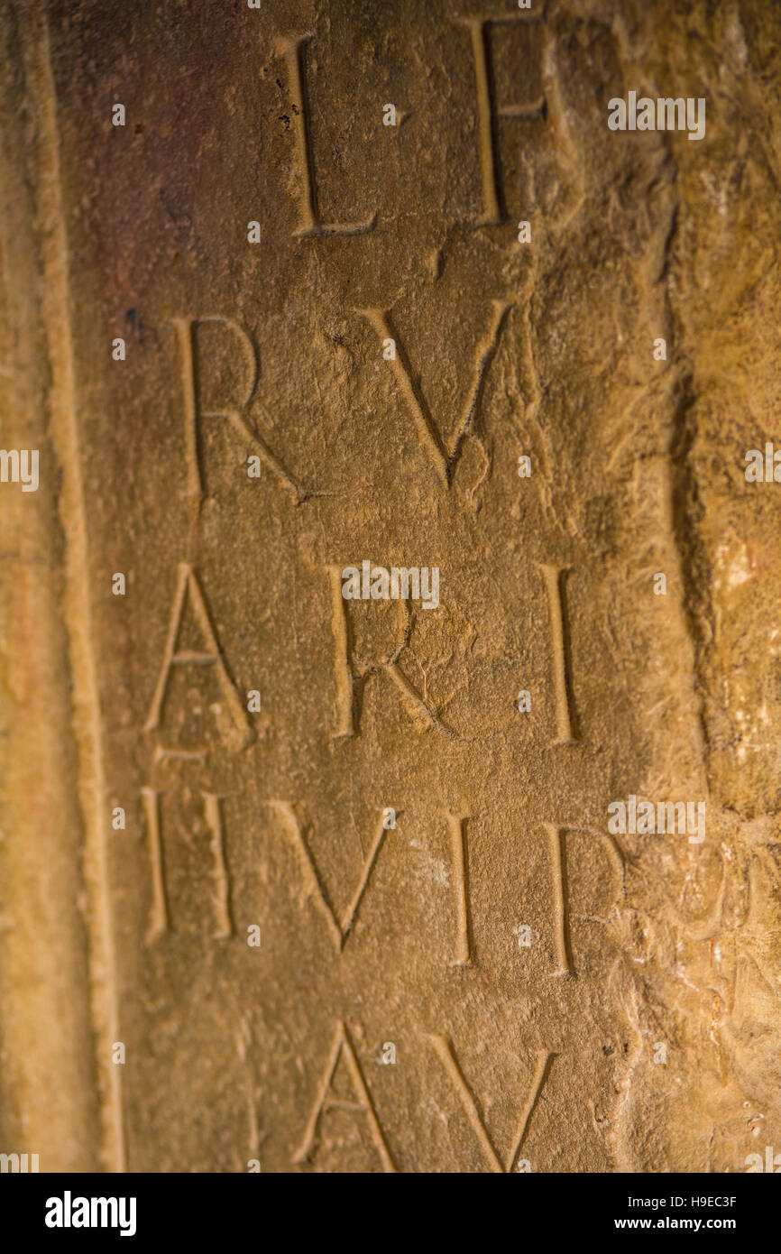 engraved letters