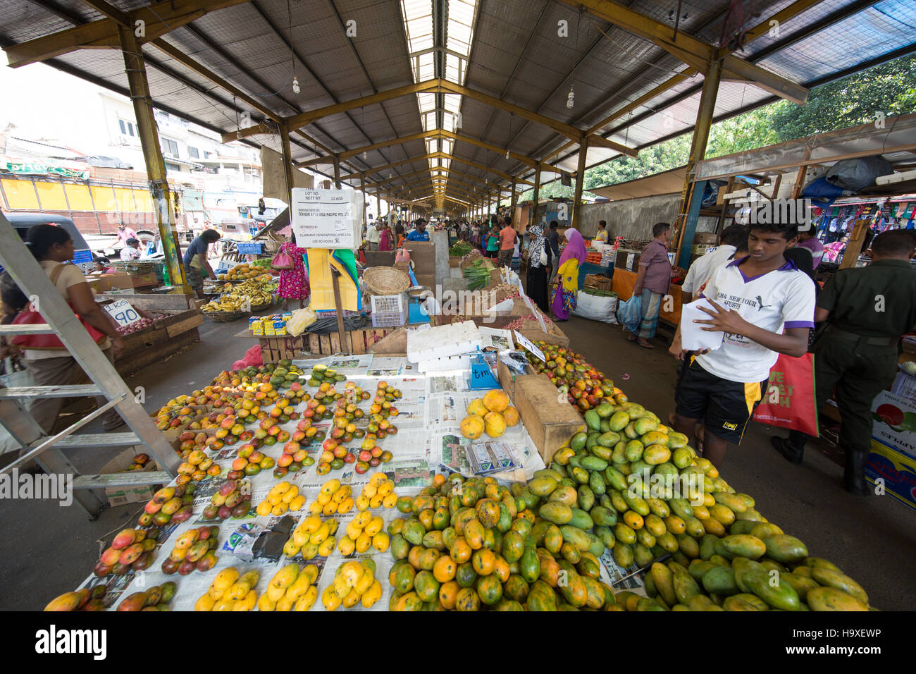 The Pettah Market Colombo Sri Lanka Stock Photo, Royalty Free Image
