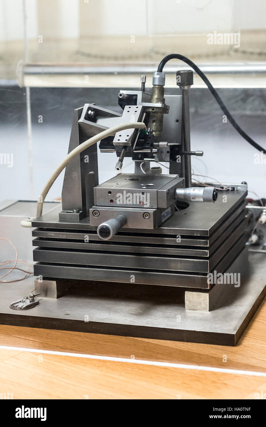 Atomic Force Microscope Build In The Department Of Materials Science At