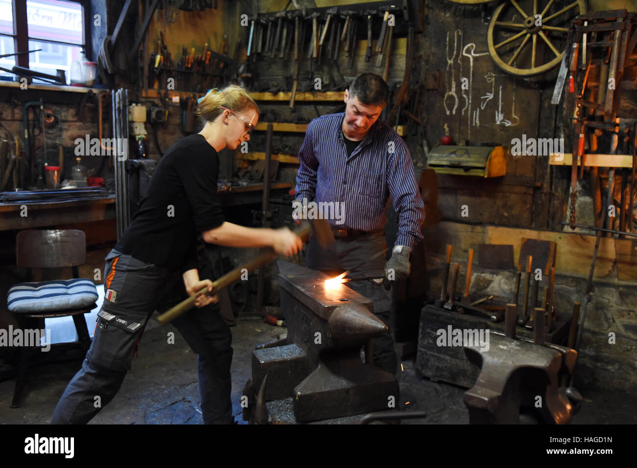 The Blacksmith And Metal Worker Wolf Dieter Wittig Runs The Oldest The Blacksmith And Metal Worker Wolf Dieter Wittig Runs The Oldest