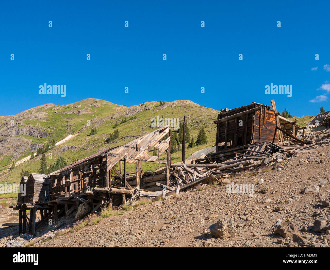 Columbus Mine and Mill, Animas Forks ghost town near Silverton Stock