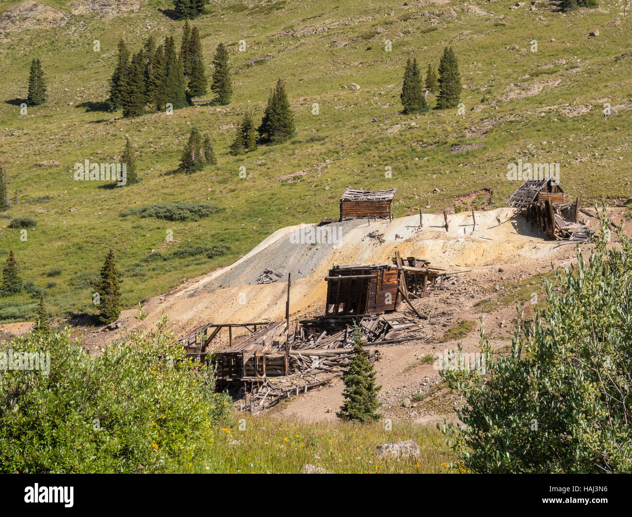 Columbus Mine and Mill, Animas Forks ghost town near Silverton Stock