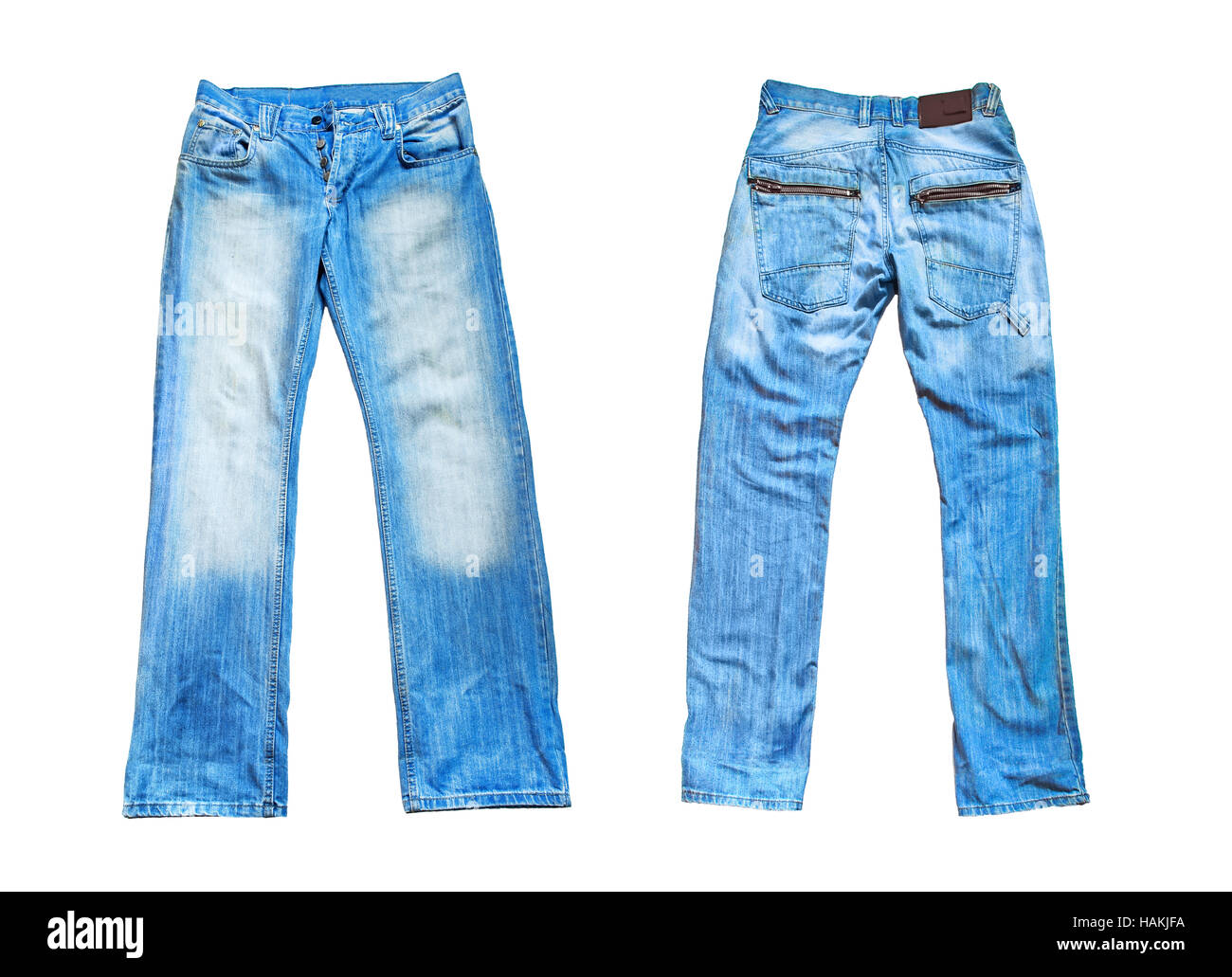 Blue Jeans Isolated Stock Photo Alamy