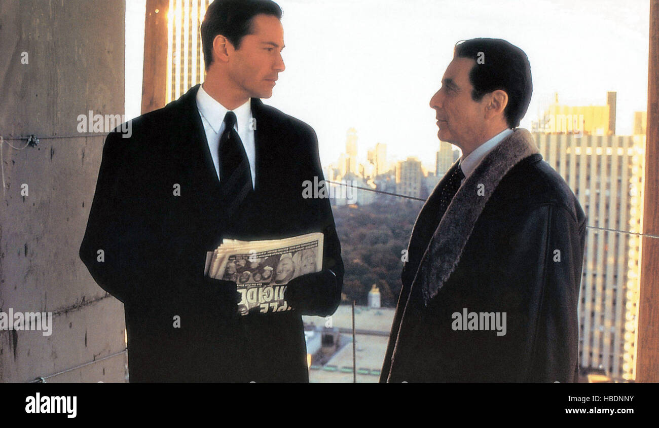 THE DEVIL'S ADVOCATE, Keanu Reeves, Al Pacino, 1997, (c) Warner Stock