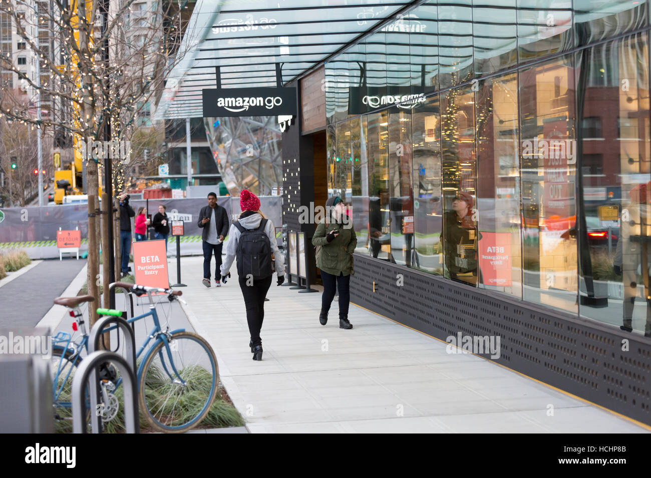 seattle washington dc usa 8th december 2016 amazon go seattle washington dc usa 8th december 2016 amazon go
