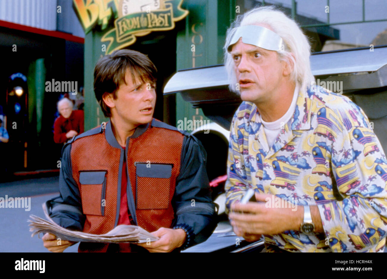 BACK TO THE FUTURE PART II Michael J Fox Christopher Lloyd 1989 C