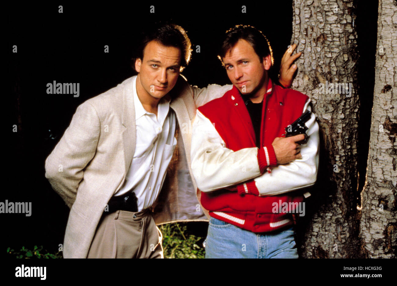 Real Men Jim Belushi John Ritter Stock Photo Alamy