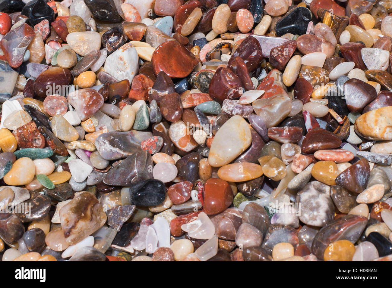 Polished rocks background Stock Photo: 128547293 - Alamy