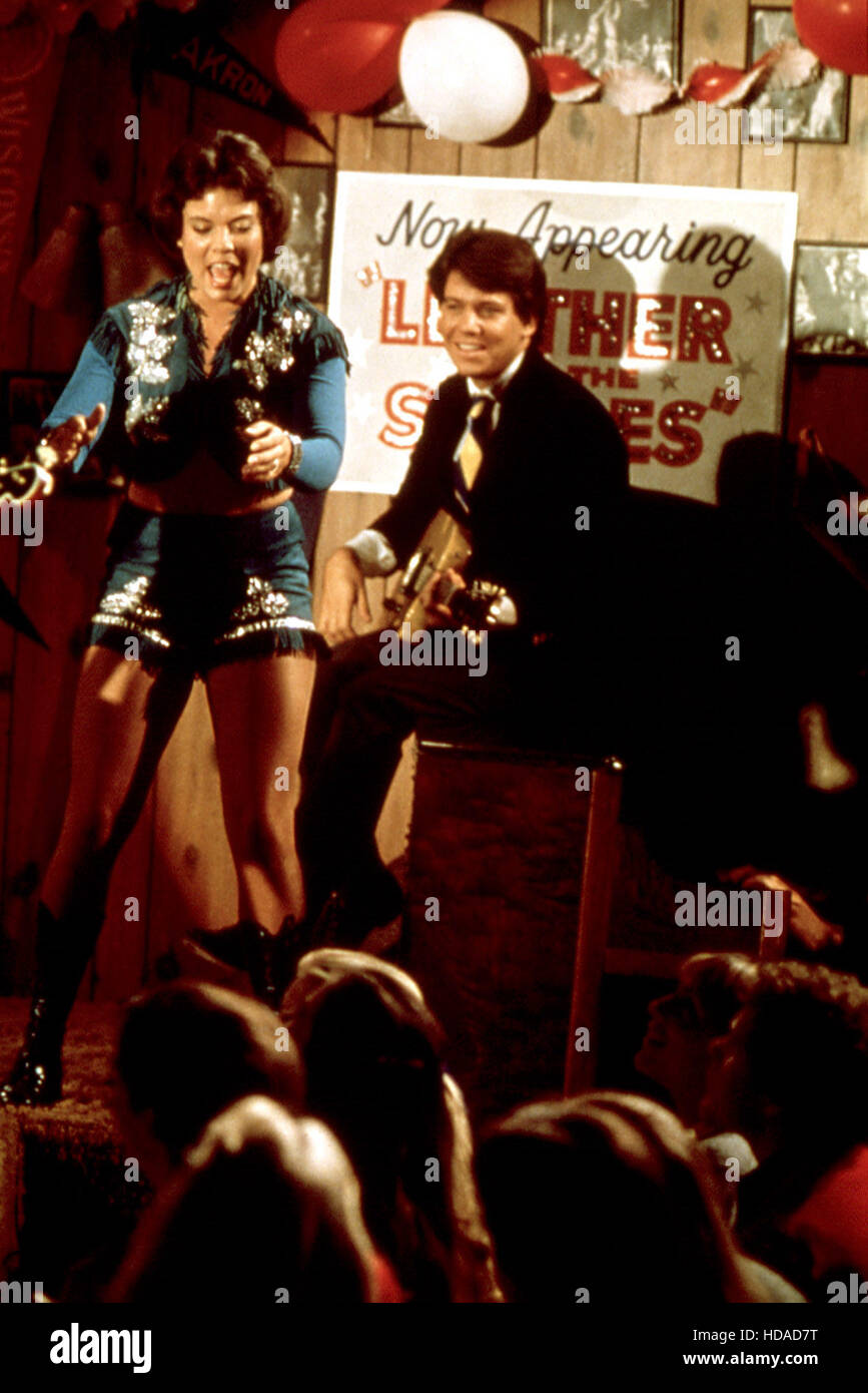 HAPPY DAYS Erin Moran Anson Williams 1974 1984 Stock Photo Alamy