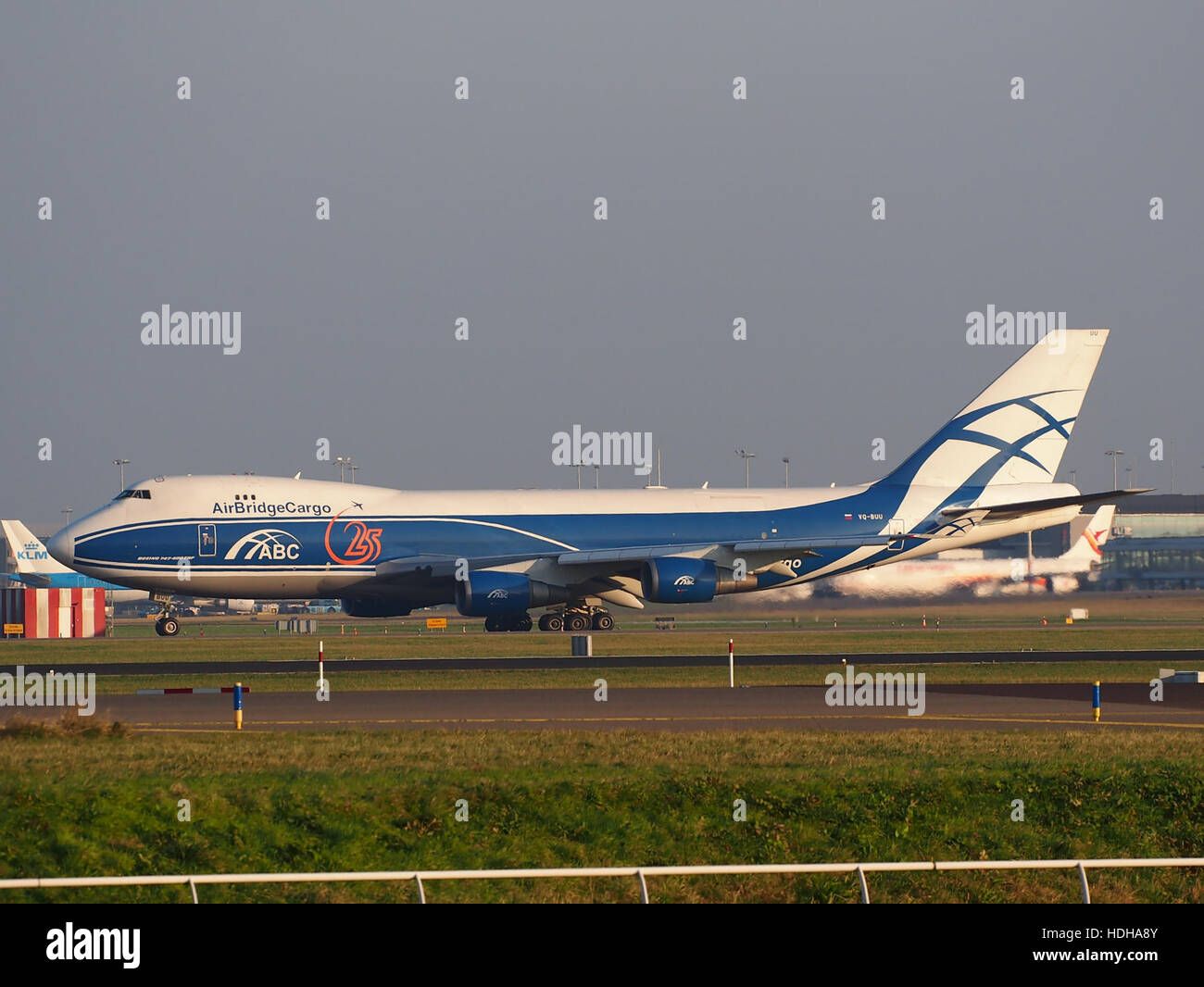 Vq Buu Airbridgecargo Boeing Evf Er Er Hi Res Stock Photography