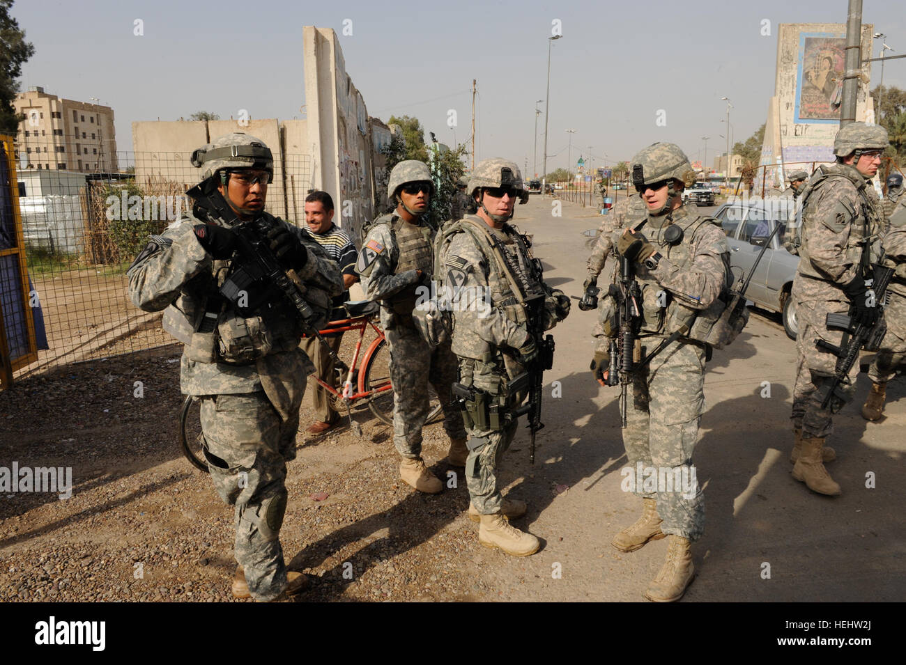 U.S. Soldiers from 1st Battalion, 5th Cavalry Regiment, 1st Cavalry