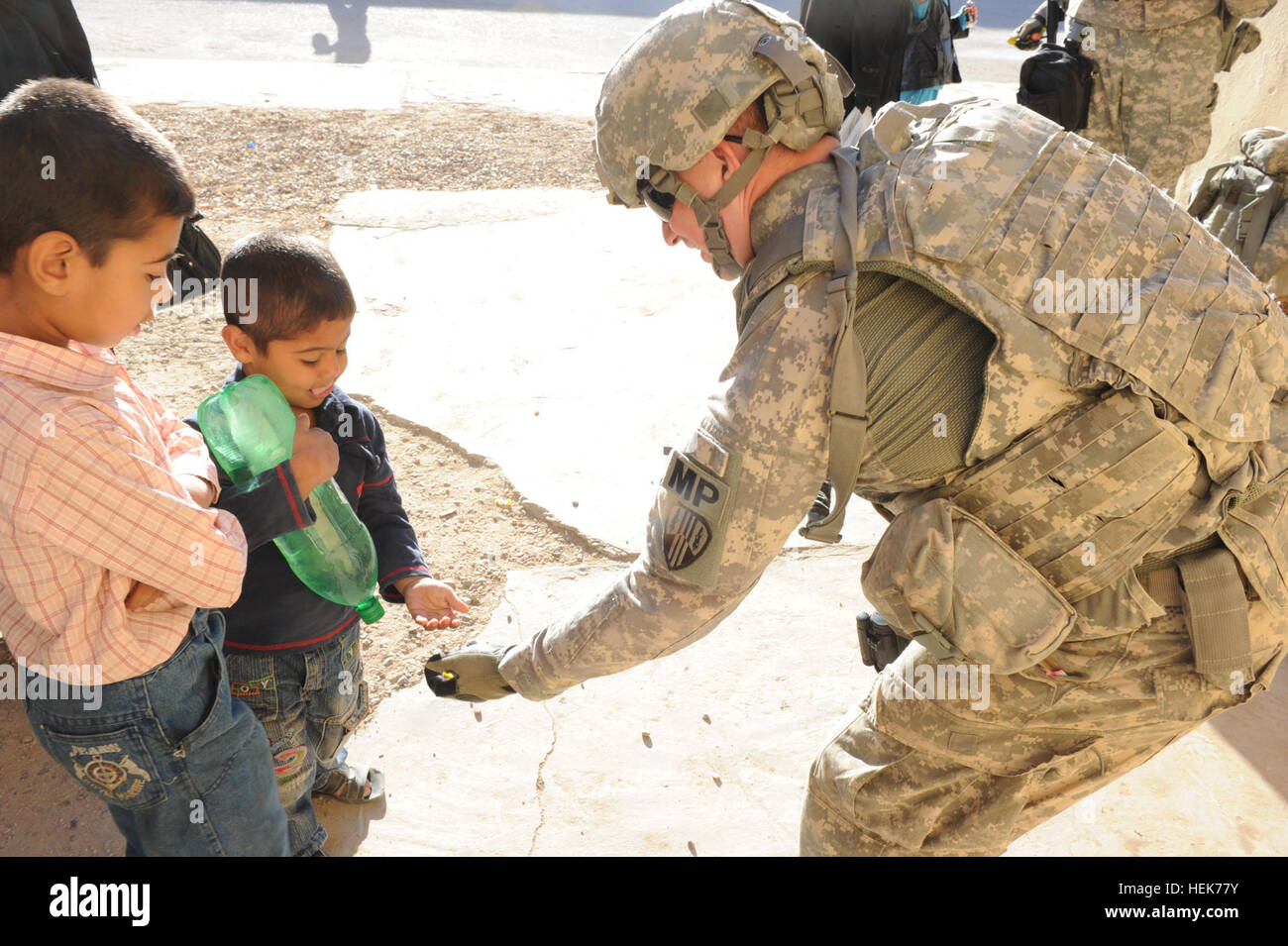 U S Army Spc James Garrigan Assigned To Nd Military Police Company