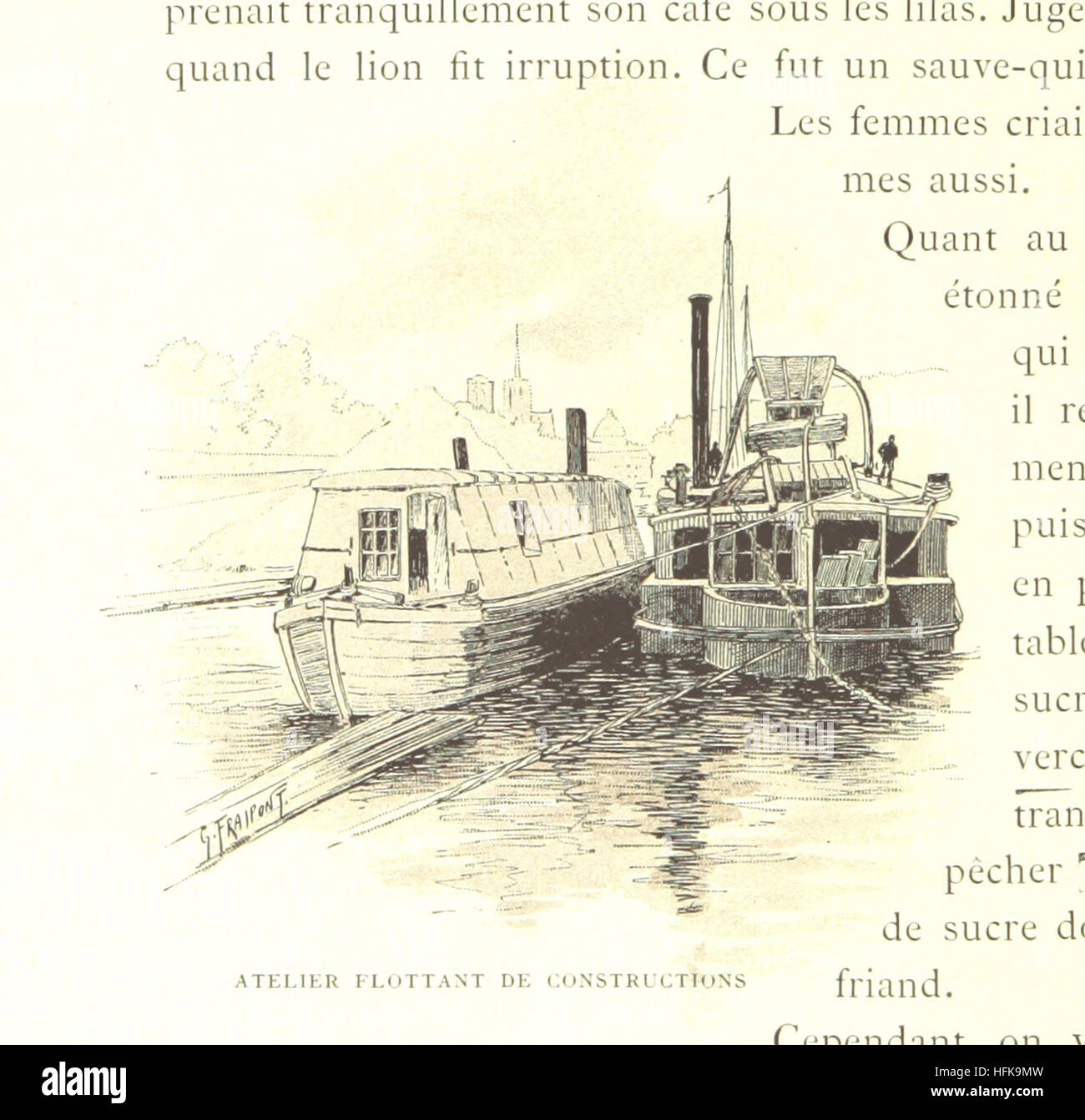 La Seine Travers Paris Illustr E De Dessins Et De