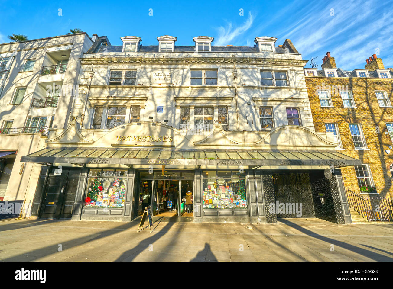 waterstones Islington Stock Photo, Royalty Free Image