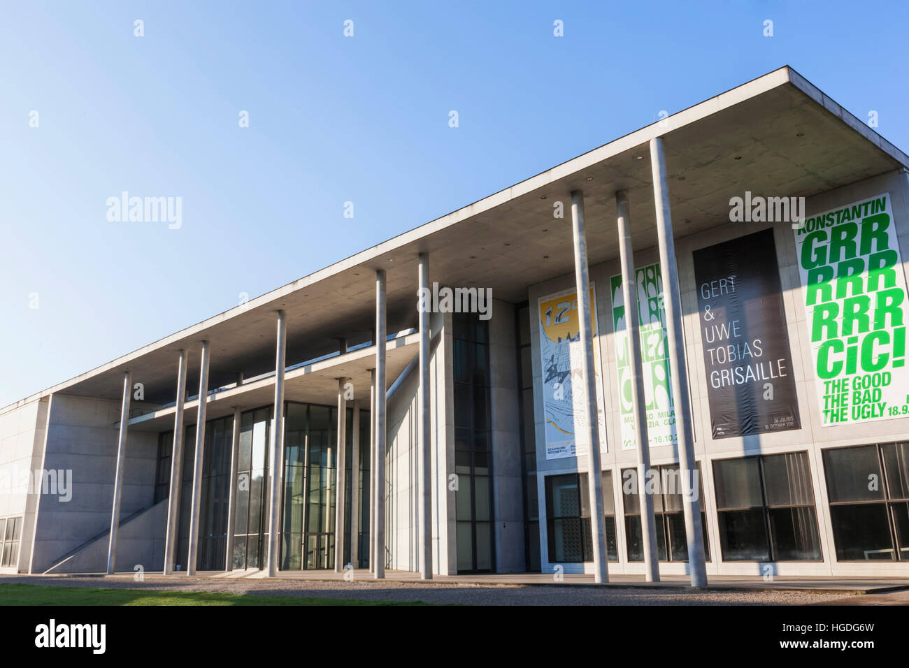 Germany Bavaria Munich The Pinakothek Museum Of Modern Art Stock 