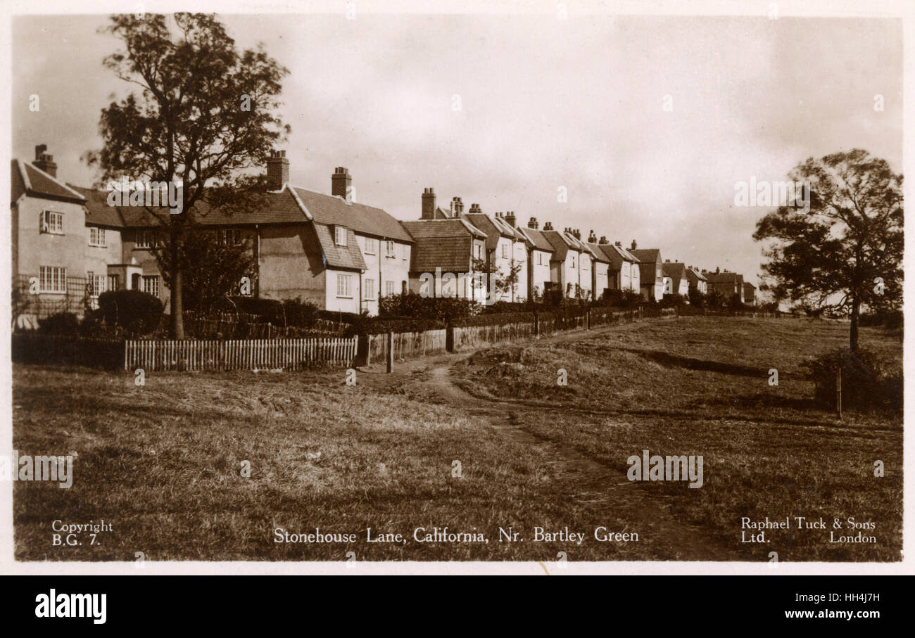 Stonehouse Lane, California, near Bartley Green, Birmingham, West Stock