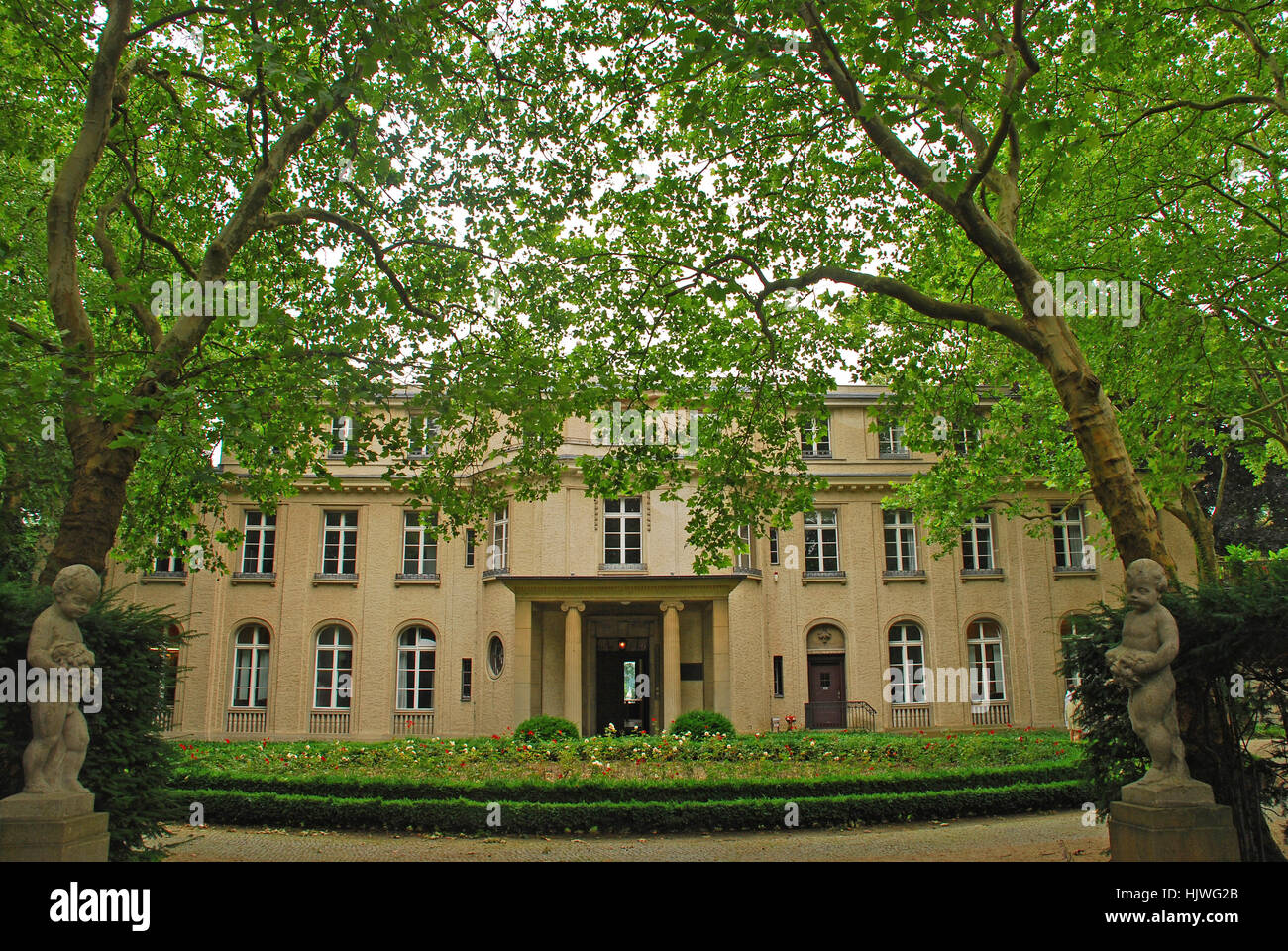 Stock photo villa of the wannsee conference 56 58 am grossen wannsee berlin germany