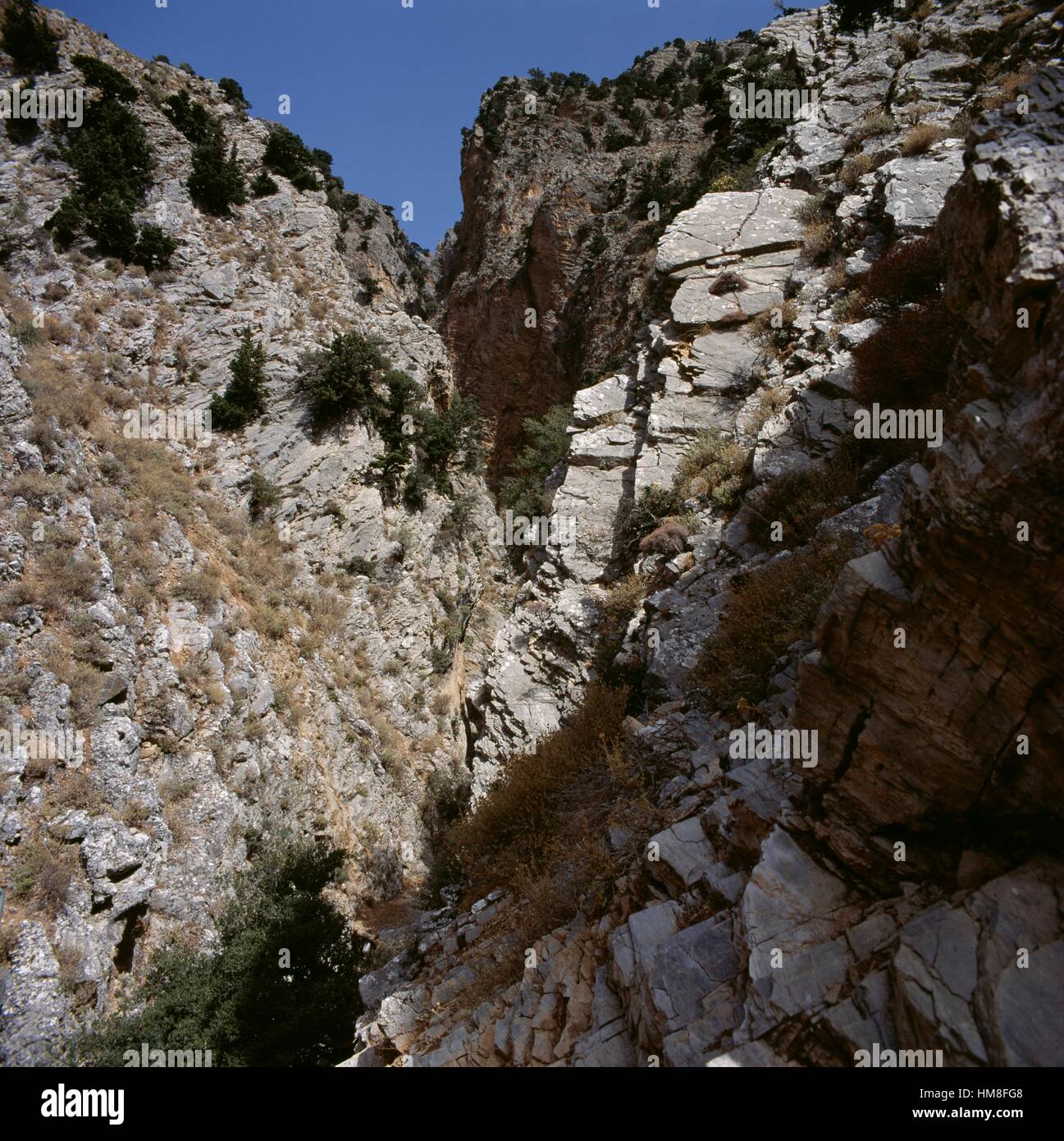 A near Kamares, Crete, Greece Stock Photo, Royalty Free Image