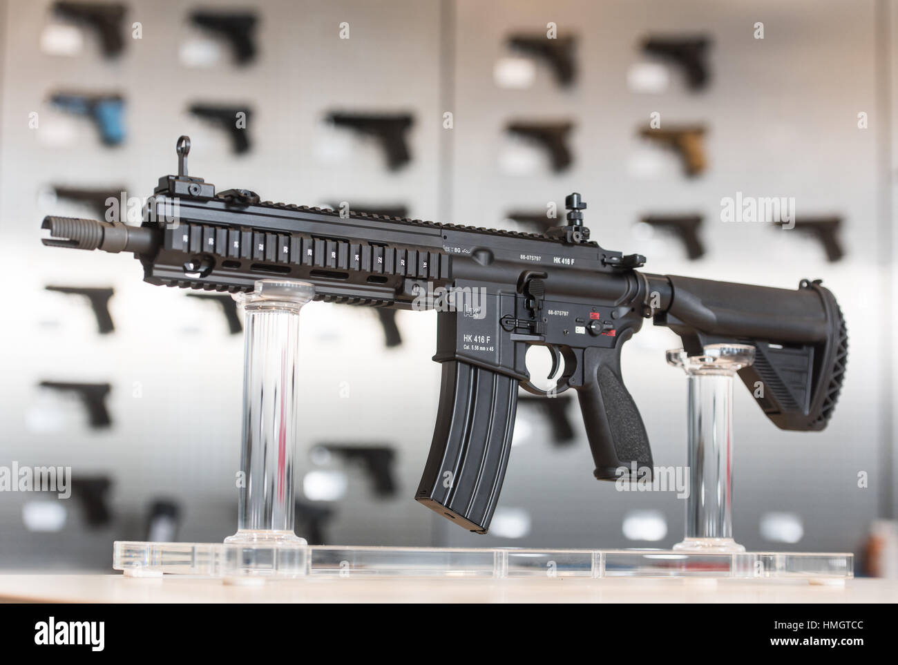 oberndorf-germany-26th-jan-2017-a-hk416f