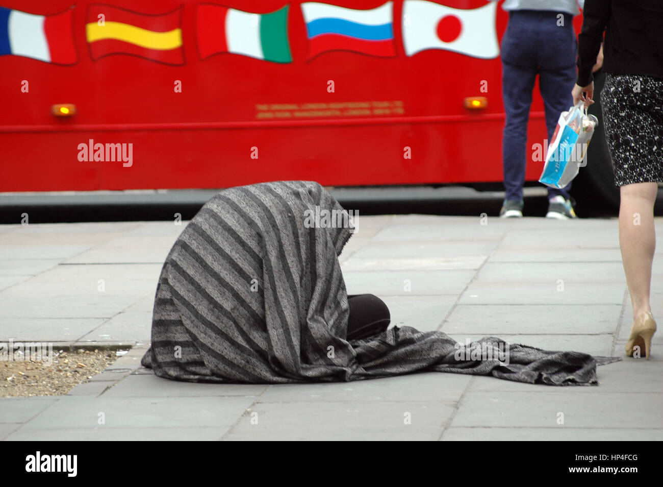 London UK 18 02 2017 Homeless On The Streets Of London Stock Photo