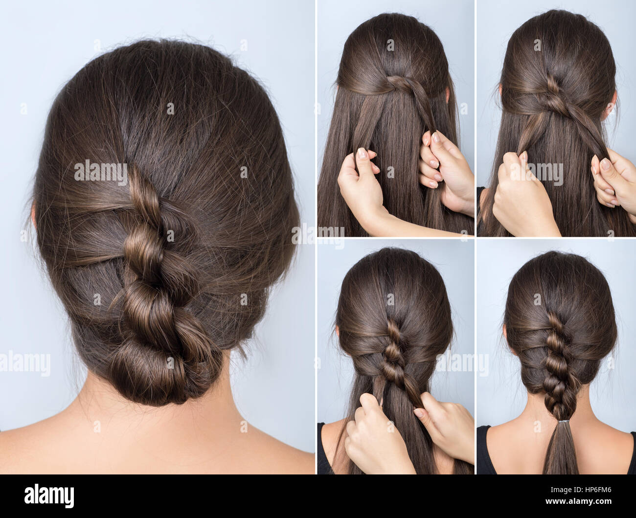 Simple Twisted Hairstyle Tutorial Easy Hairstyle For Long Hair