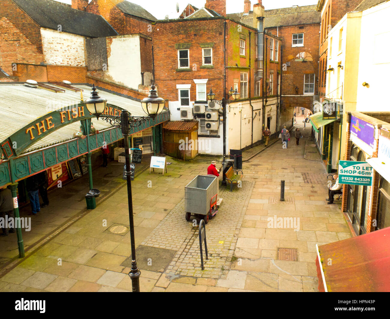 Derby Fish Market Stock Photo, Royalty Free Image 134459242 Alamy