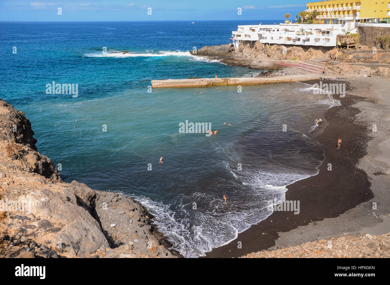 Beautiful Beach In Callao Salvaje On Tenerife Spain Stock Photo Alamy