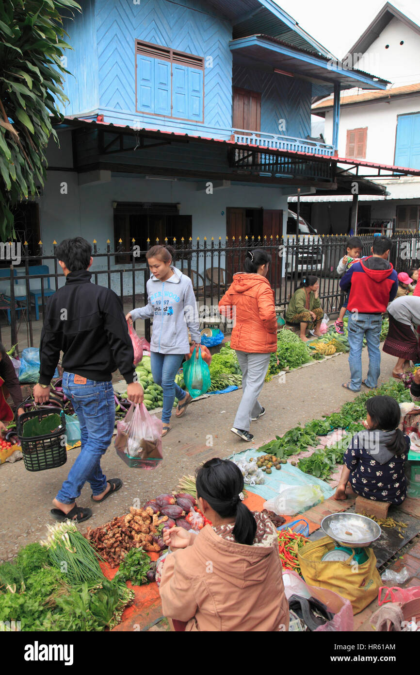 Luang Prabang Street Food Hi Res Stock Photography And Images Alamy