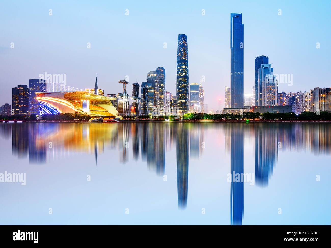 Modern Urban Night View Pearl River New City Guangzhou China - Modern Urban Night View Pearl River New City Guangzhou China modern urban night view pearl river new city guangzhou china - modern urban night view pearl river new city guangzhou china