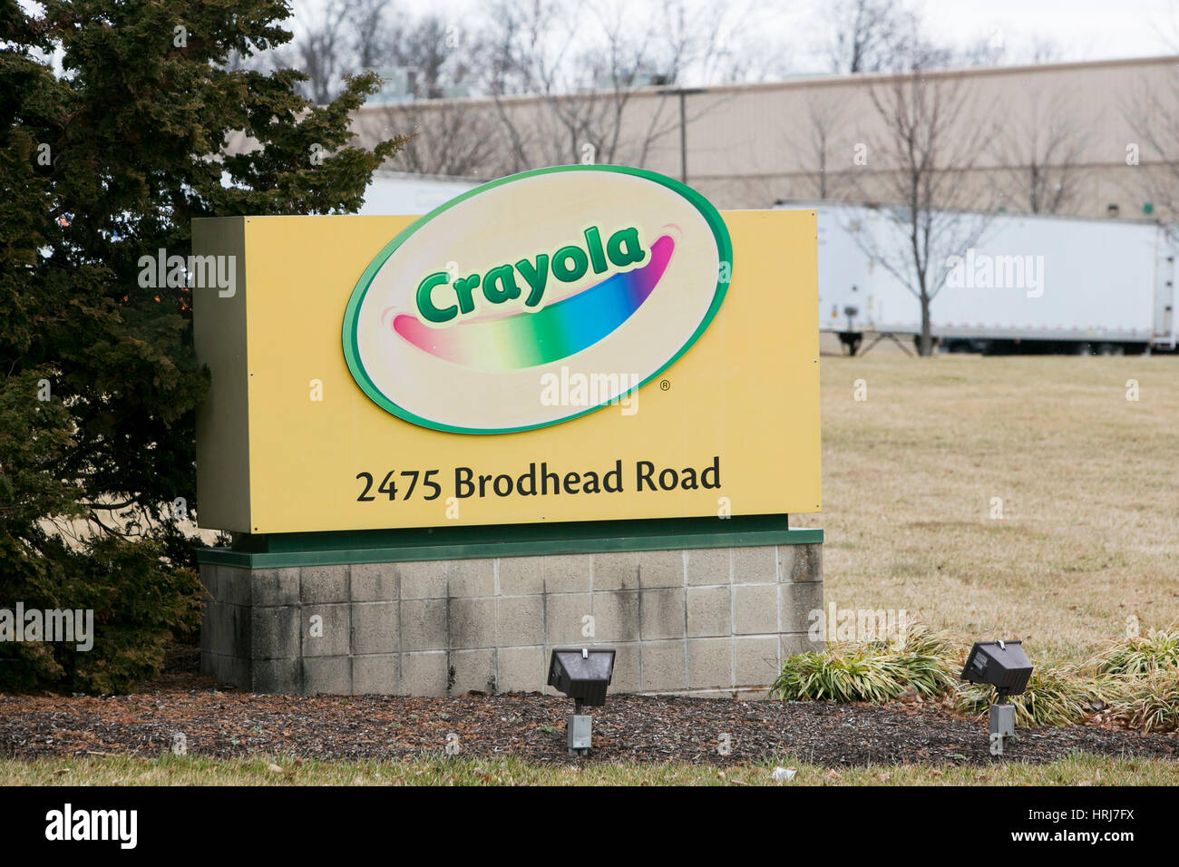 a logo sign outside of a facility occupied by crayola in bethlehem pennsylvania on february 26 2017 - Crayola Sign a logo sign outside of a facility occupied by crayola in bethlehem pennsylvania on february 26 2017 - Crayola Sign